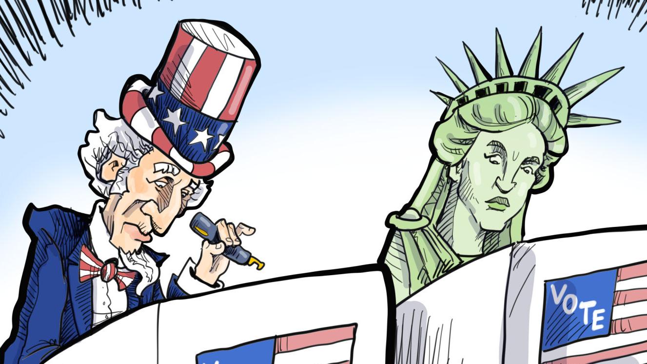Hands on Wisconsin: Do your patriotic duty and vote.